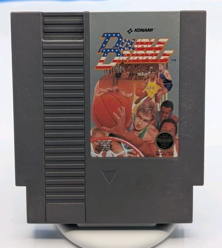 Konami Double Dribble Nintendo NES CIB Box & Manual, NTSC-U/C 1987 — photo 7