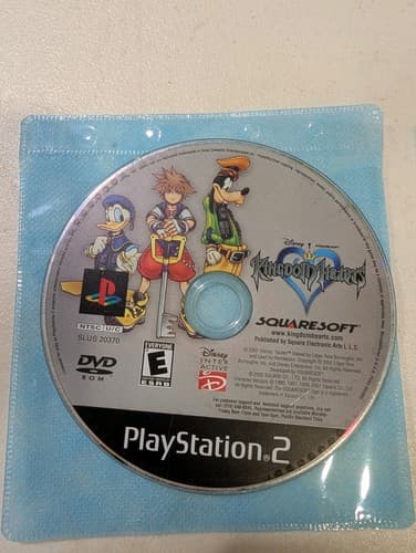Kingdom Hearts & Chain Of Memories PS2 PlayStation 2 Discs Only - Tested — photo 2
