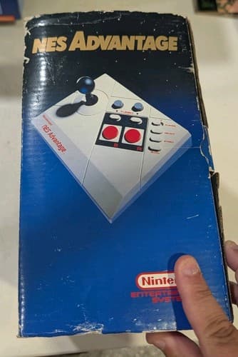 Nintendo NES Advantage Controller Arcade Stick In Box Original Used — photo 3