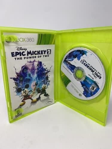 Lot Of 4 Xbox 360 Disney Games Hannah Montana Epic Mickey 2 Skylanders Infinity — photo 5