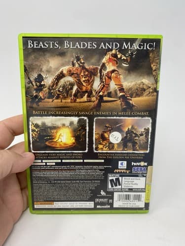Golden Axe Beast Rider - Microsoft Xbox 360 Tested Authentic Complete — photo 6