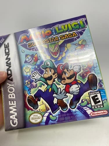 Mario & Luigi Superstar Saga Nintendo Game Boy Advance GBA New Factory Sealed — photo 4
