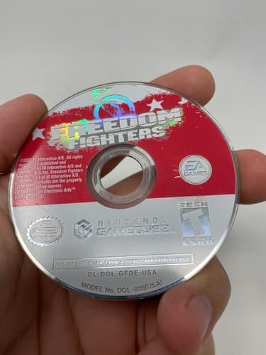 Freedom Fighters Nintendo GameCube 2003 GC Disc Only Tested — photo 3