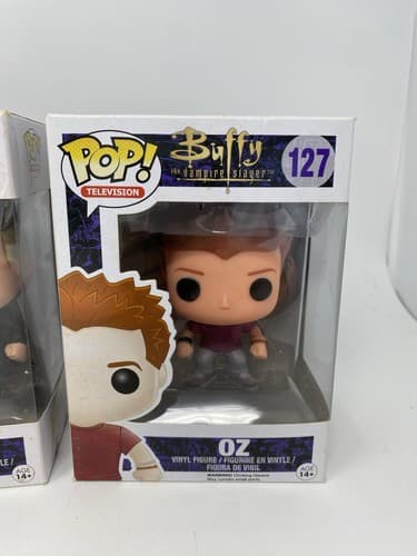Funko Pop! Buffy the Vampire Slayer Spike #124 Buffy #121 Oz #127 Original New — photo 4
