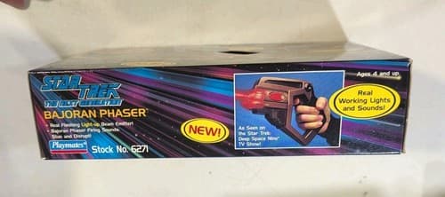 NOS Playmates 6271 Star Trek The Next Generation Bajoran Phaser 1995 — photo 4