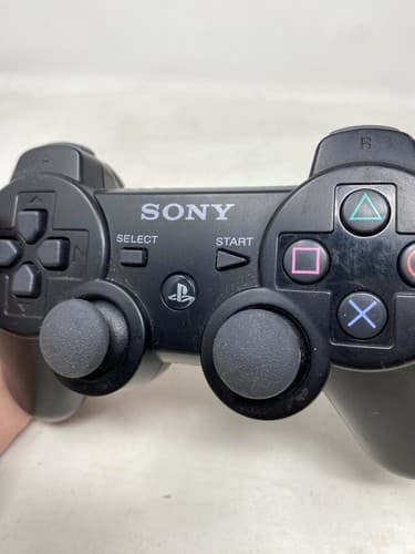 Sony Playstation 3 DualShock 3 Wireless Controller Black- OEM, Pre-Owned, Tested — photo 3