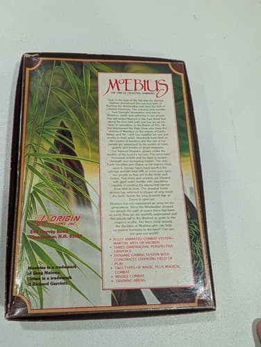 Moebius - Origin Systems (1985) - Apple II - Mostly Complete — photo 4
