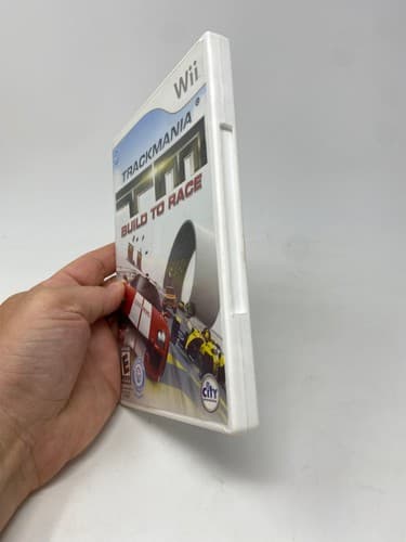 TrackMania Build to Race Nintendo Wii 2011 No Manual Racing Game — photo 2