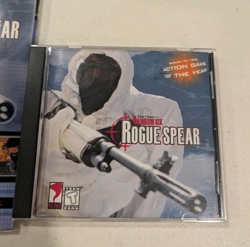 Tom Clancy’s Rainbow Six Rogue Spear Big Box PC Game w/ Quick Guide & Manual — photo 9