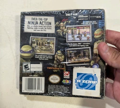 Teenage Mutant Ninja Turtles TMNT Gameboy Advance GBA New Sealed Crushed — photo 4