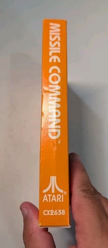 Atari 2600 Missile Command Complete In Box CIB Tested — photo 4