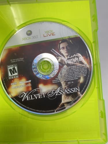 Velvet Assassin - Xbox 360 *Disc Only* CLEANED & TESTED Ships NEXT Day! — photo 3