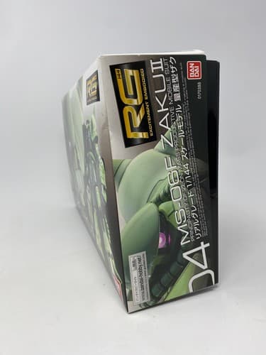 Gundam MS-06F ZAKU II Robot Figure Model Unused Bandai Japan Open Box Sealed — photo 2