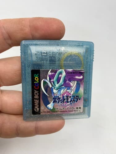 Pokemon Crystal Version Nintendo Game Boy Color Japanese Import Cartridge Only