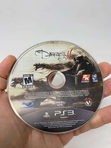 The Darkness (2007) & The Darkness II (2012) - PlayStation 3 PS3 Discs ONLY — photo 6