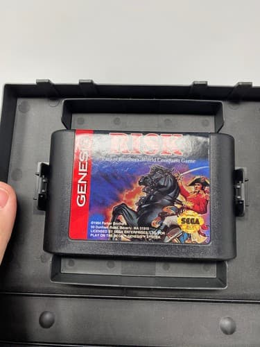 Risk Sega Genesis Complete CIB Game Manual Case Authentic — photo 8
