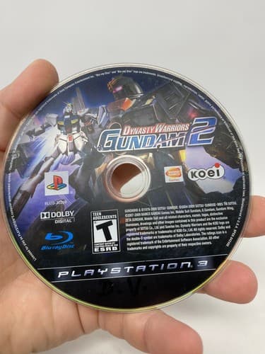 Dynasty Warriors: Gundam 2 Sony PlayStation 3 PS3 2009 Tested Disc ONLY — photo 2