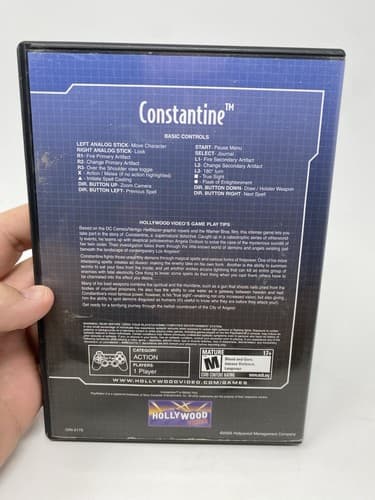 Constantine (Sony PlayStation 2) PS2 CIB Complete Hollywood Video Cover Art — photo 7