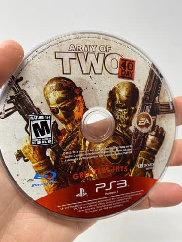 Army of Two: The 40th Day (DISC ONLY Sony PlayStation 3, 2010)