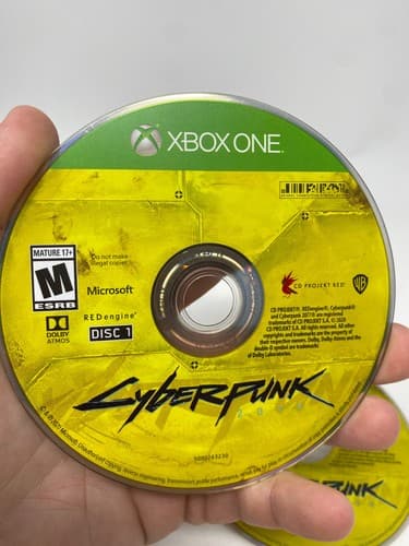 Cyberpunk 2077 - (Microsoft Xbox One/Series X, 2020) | DISCS ONLY — photo 2