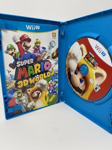 Super Mario 3D World Nintendo Wii U CIB Tested Authentic Compete — photo 4