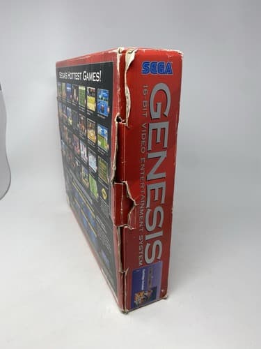 Sega Genesis Model 2 Console CIB Console Controller Insert Box Tray Tested Works — photo 5