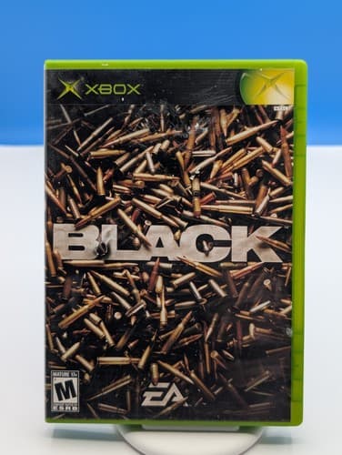 Black (Original Microsoft Xbox, 2006) Complete Tested Working