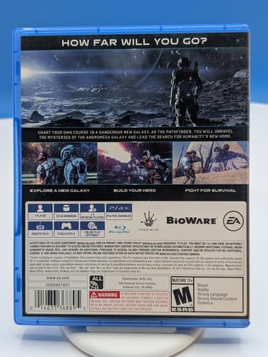 Mass Effect: Andromeda (Sony PlayStation 4, 2017) PS4 Tested Working — photo 2
