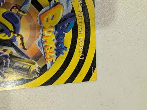 Buck Bumble Nintendo 64 N64 Manual Instruction Booklet Insert Only Authentic — photo 4