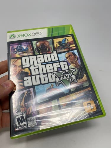 Grand Theft Auto V GTA 5 Microsoft Xbox 360 NEW Factory Sealed NTSC First Print — photo 5