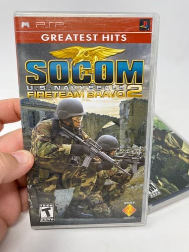 SOCOM US Navy Seals Sony PSP Bundle Fireteam Bravo 1 & 2 — photo 2