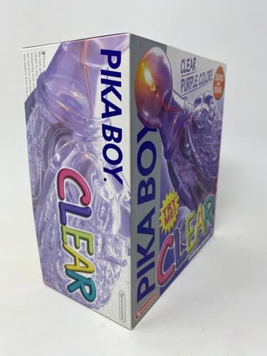 Vintage 90s Bootleg Pokemon Pika Boy Space Gun Toy Clear Atomic Purple Boxed NOS — photo 5