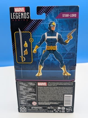 Hasbro Marvel Legends 6" STAR-LORD Guardians of the Galaxy Action Figure New — photo 3