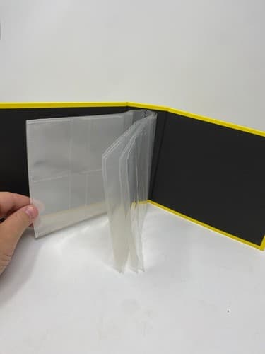 Pokémon Collection Holder Pikachu File Storage Yellow Binder Pokemon Center — photo 3