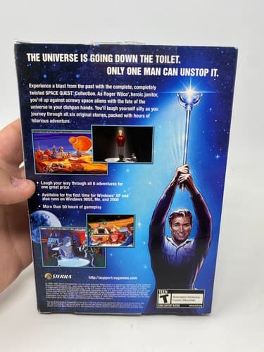 Space Quest CollectionCD-ROM Sierra 6 Complete Games Roger Wilco Big Box Vintage — photo 5