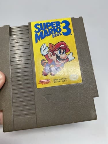 Nintendo Super Mario Bros. 3 NES Game Cartridge NTSC-U/C Mario Series TESTED (B) — photo 5
