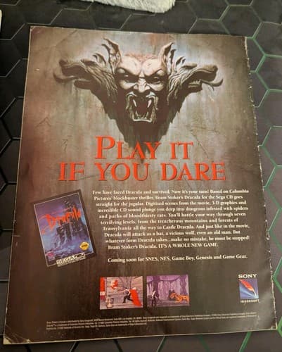 Sony Imagesoft Product Catalog Video Games Ad — photo 2