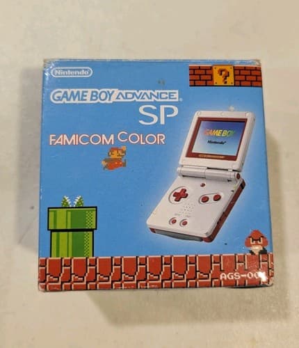 20th Anniversary Game Boy Advance SP Famicom Console Edition Japanese CIB Tested