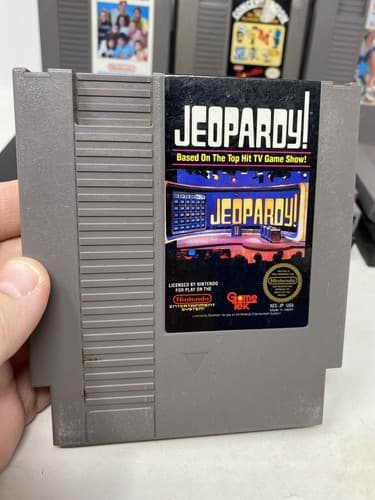 Lot Of 6 Nintendo NES Carts Wheel Of Fortune Jeopardy Monopoly Cali Ships Fast — photo 2