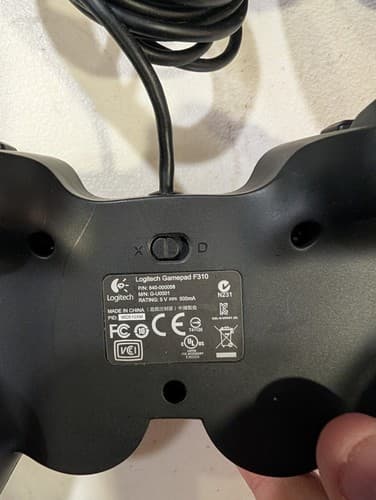 Logitech F310 USB Wired Gamepad Controller PC Windows Gaming OEM Used — photo 5