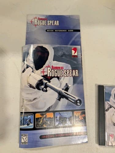 Tom Clancy’s Rainbow Six Rogue Spear Big Box PC Game w/ Quick Guide & Manual — photo 8