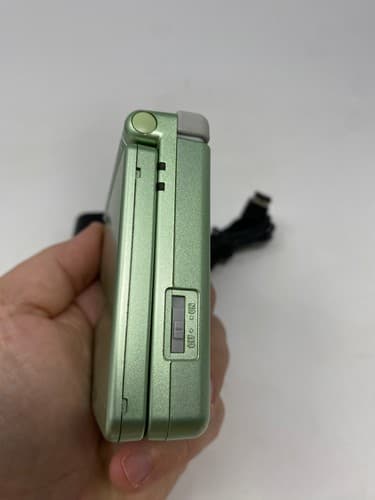 【Excellent】Nintendo GameBoy Advance SP Pearl Green GBA Console #RET08/0603/02 — photo 5