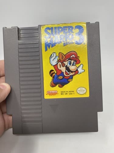 NES Super Mario Bros. 3 Bros. Nintendo Game Tested & Working — photo 3