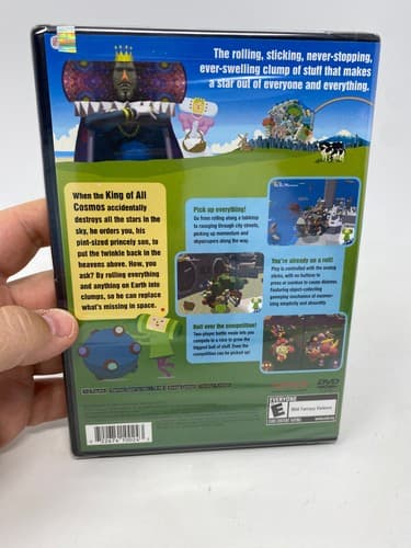 Katamari Damacy Sony PlayStation 2 PS2 NEW Factory Sealed Black Label 1st Print — photo 9