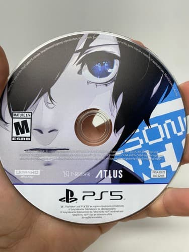 PS5 Persona 3 Reload DISC ONLY Sony PlayStation 5 Authentic Tested