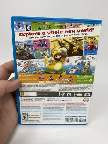 Super Mario 3D World Nintendo Wii U CIB Tested Authentic Compete — photo 2