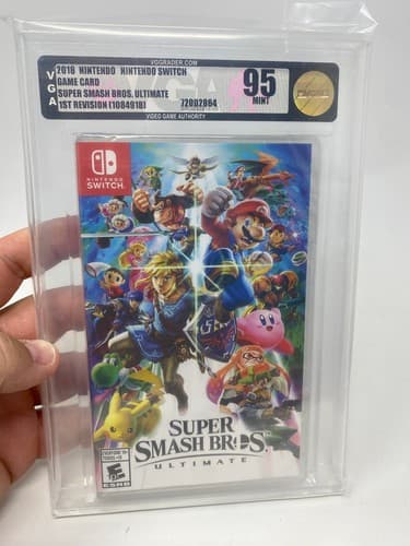 Super Smash Bros Ultimate Nintendo Switch Sealed New VGA 95 MINT Graded