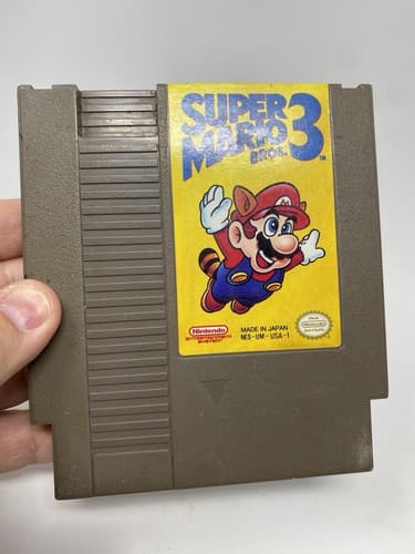 Nintendo Super Mario Bros. 3 NES Game Cartridge NTSC-U/C Mario Series TESTED (B) — photo 2