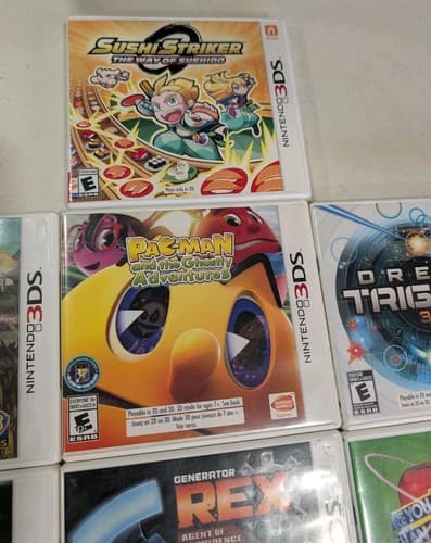 Lot Of 10 Nintendo 3DS Games - Tested - Pac-man, Sushi, Noir, Rex, Scribblenauts — photo 7