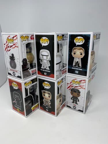 Funko Pop! Star Wars Vinyl Figures Lot of 6 - Rey Resistance BB Unit Finn New — photo 8